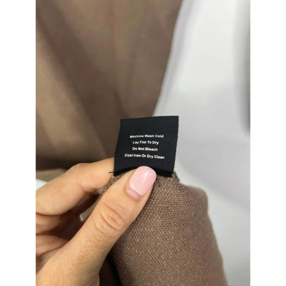 Monrow Super Soft One Shoulder Midi Dress Women's Dusty Cocoa Size: XS NWOT - Picture 8 of 9